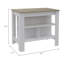 Table pour îlot de cuisine avec tablettes de rangement ouvertes et poste de travail Brooklyn-119307359-132834839-139747618