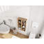 Ensemble de tablettes de rangement murales 12 pouces * 2 pour petite salle de bain, bureau, salle de rangement-1012408743