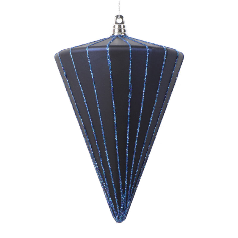 Ornement Frankin Cone, Bleu minuit