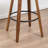 Jacobson Swivel Vegan Leather Counter And Bar Stools (Set Of 3)-854137841-854137834