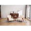 Ensemble de 2 chaises d'appoint en chenille de style Mid-Century moderne en forme de nuage, fauteuils de salon en bois massif pour le salon et la chambre à coucher-1769457551