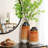 Earth Tones Round Stoneware Vase-338224245