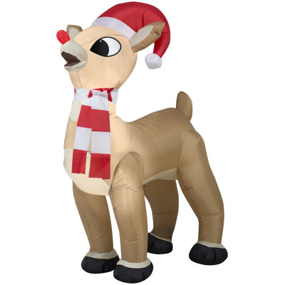 Chapeau et écharpe gonflables gonflables Rudolph W