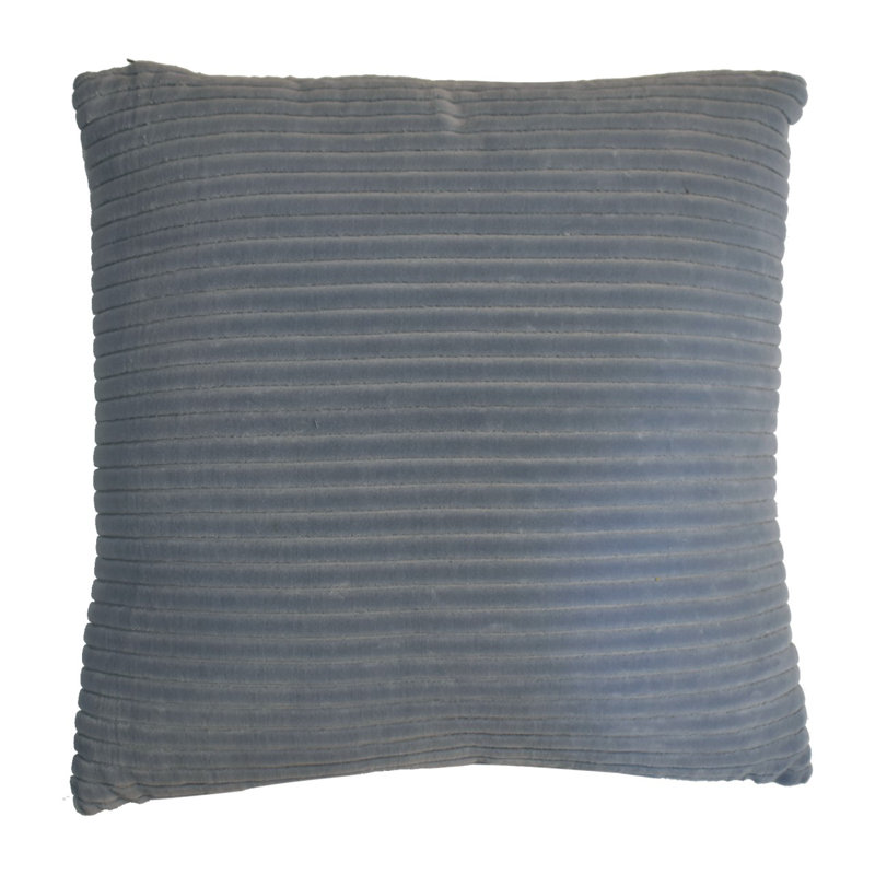 Ingvald Striped Square Cushion, Grey