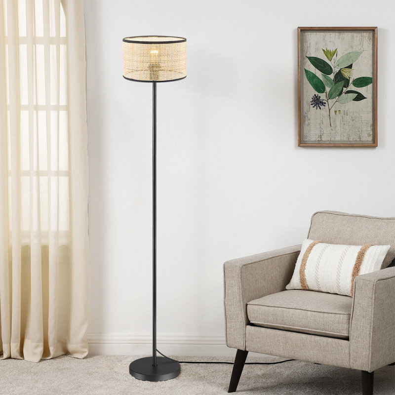 Alaja 150cm Black Traditional Floor Lamp