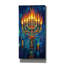  «Hanukkah Menorah» par Rich Monet, art mural sur toile, 30 po x 60 po