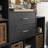 Breayla 15.7"H 2-Drawer Wooden Storage Bookcase-26204117