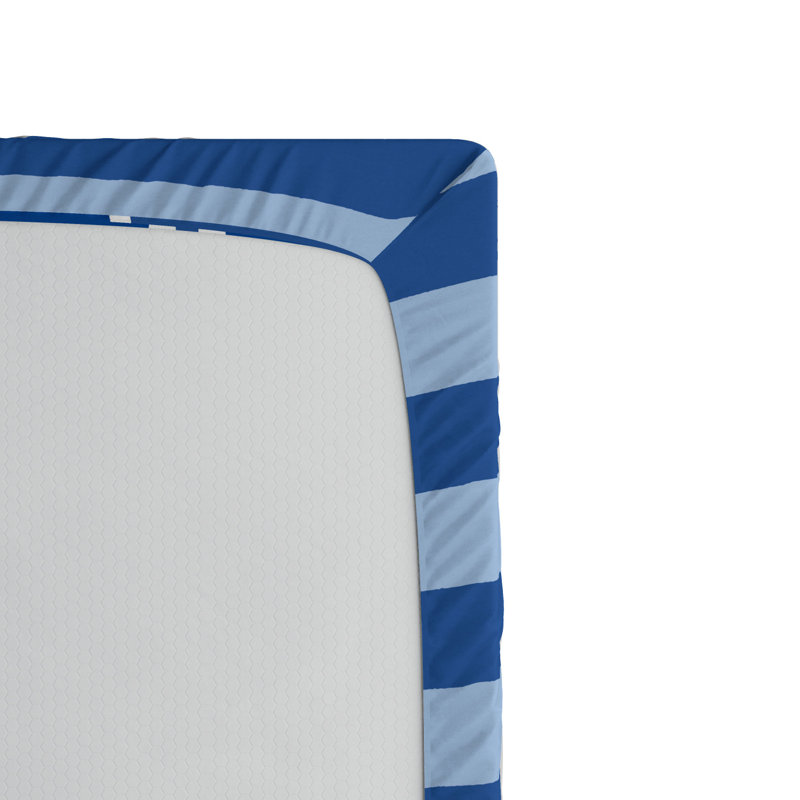 Microfiber Striped Fitted Sheet, Twin XL Fitted Sheet
