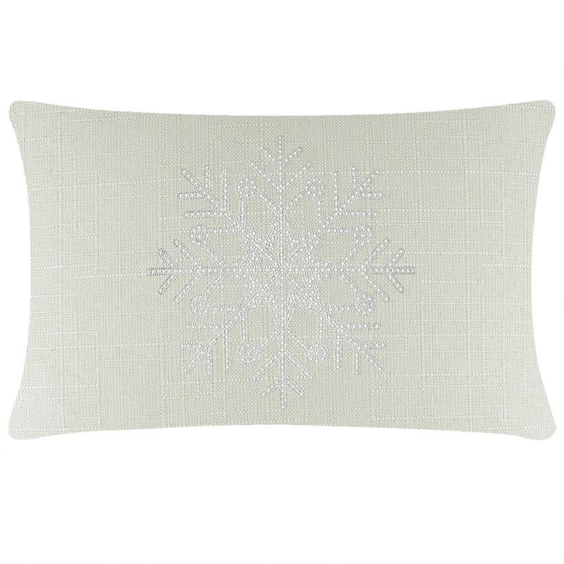 Coussin Sparkles Home | Strass et fausses perles | Rembourrage en plumes | Couleurs personnalisables, Lin lin