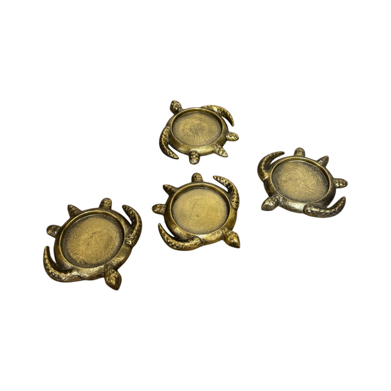 Set of 4 Sea Turtle Coasters