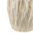 Terracotta Vase With Textured Carved Design Decorative Modern Accent Piece