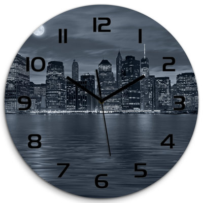 Juilo Glass Wall Clock