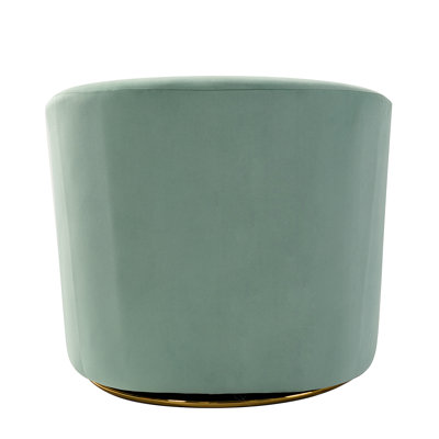 Holden Velvet Swivel Accent Chair