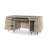Ivona Solid Wood Executive Desk