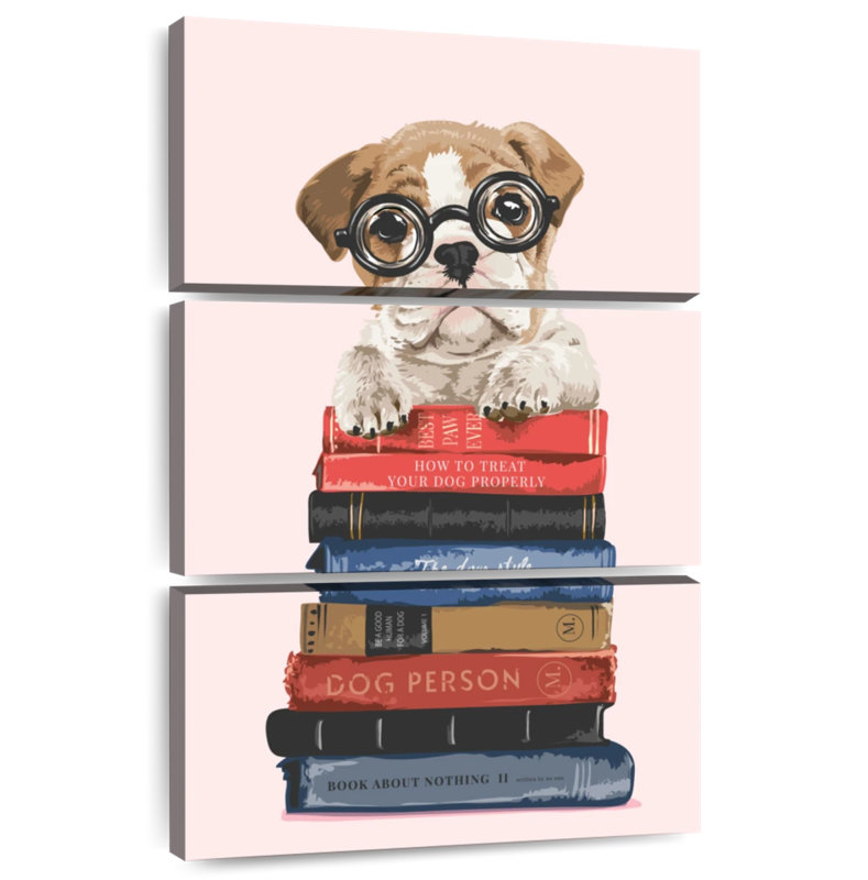 Kerner Dog Bookworm, 32" H x 20" W