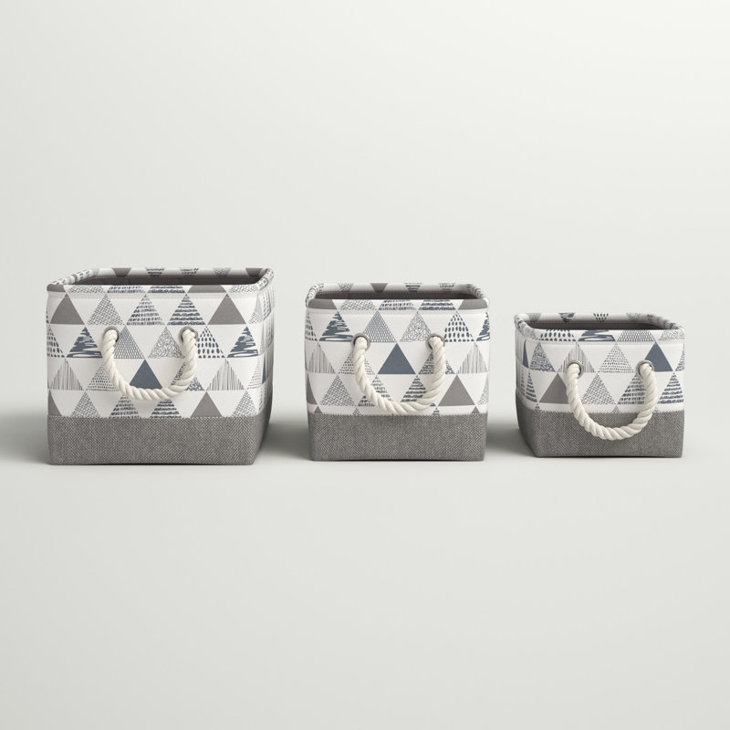 Panier de rangement en tissu
