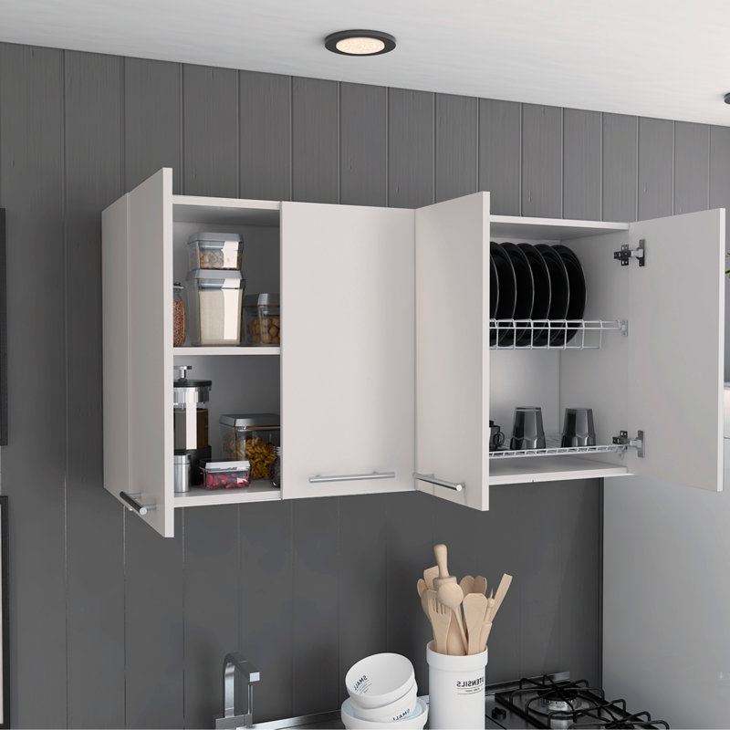 Armoire murale Stockton, Blanc