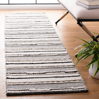 Tapis noir / ivoire Judsonia 281