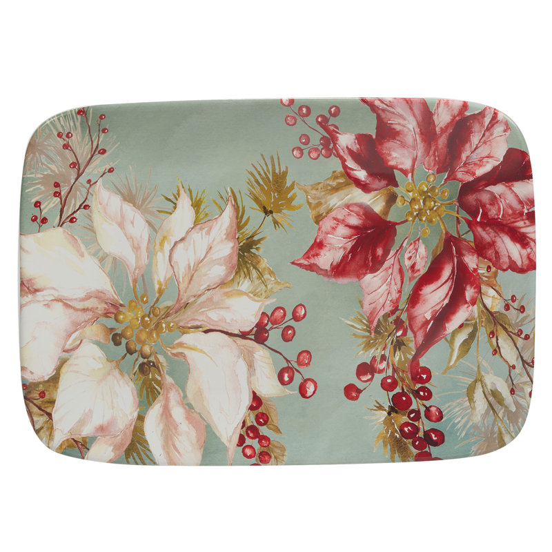 Winters Joy Rectangular Platter 14" x 10"