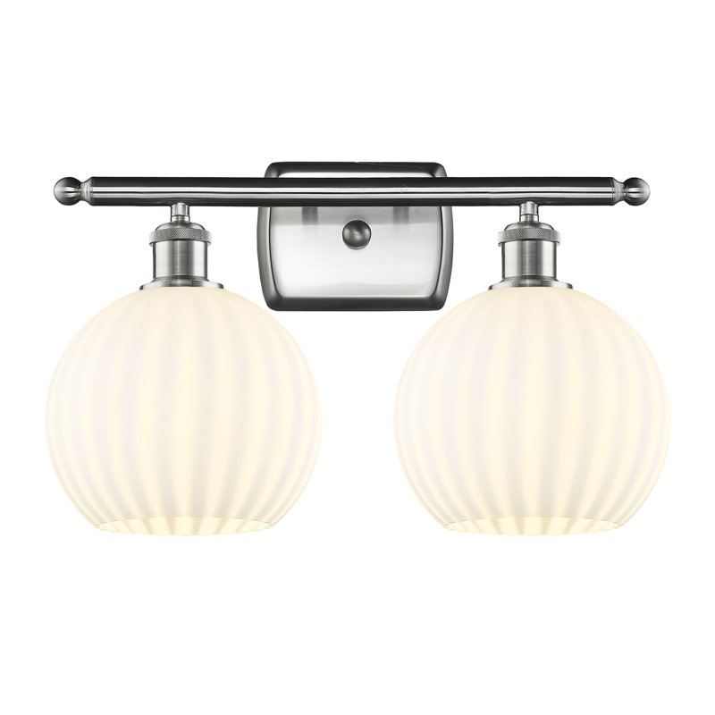 Ithiel 2 - Light Dimmable Vanity Light, Brushed Satin Nickel