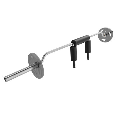 Safety Squat Bar, 700 LBS Fitness Squat  Bar, Safety Squat Bar Attachment with Shoulder and Arm Pads, 28mm Diameter Weight Bar, Ideal for Front Squats, Lunges, Rehab, Physical Therapy