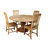 Hurless Round Solid Wood Dining Table-184616585