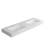 Contemporary 59" Matte White Solid Surface Pedestal Basin, No Drain Parts, Stain - And , 18.76In Wide, 4.22In High, 73.27Lb Elements, Damage Proof Readily Repaired,