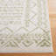 Tapis ivoire / sauge en polypropylène tissé à la machine Lorenco-360753782