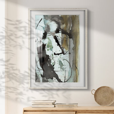 «Lyrical Abstract I», reproduction encadrée
