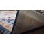 Tapis floral ivoire / bleu / orange Favreau-1686231944