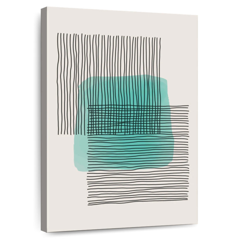 Avery Lines On Square, 36" H x 24" W