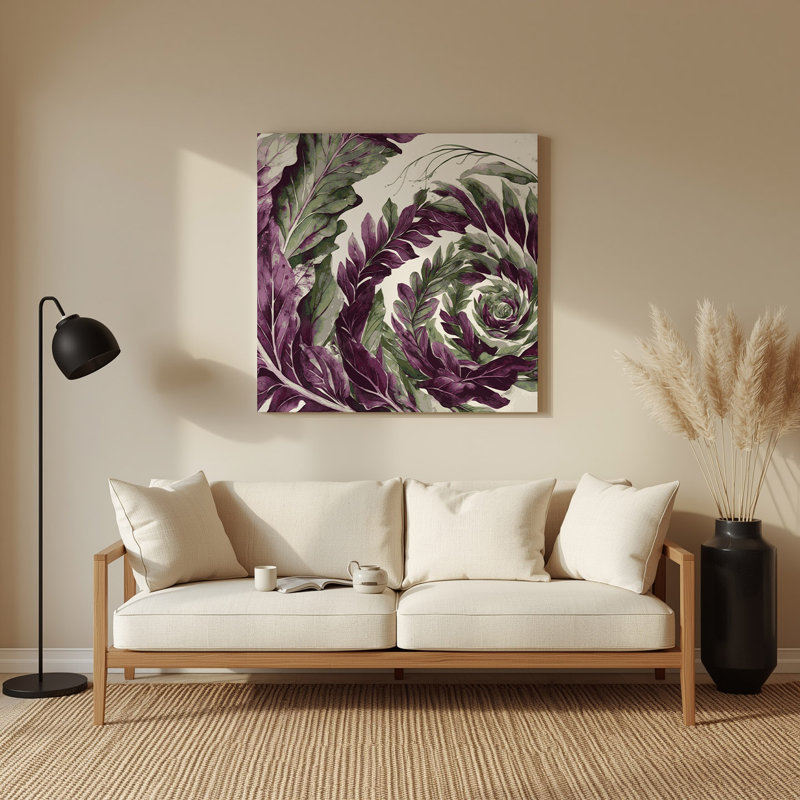 Légumes, orache, art mural en métal brun, H 16 po x l 16 po