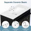 Single Bathroom Vanity with Top-585164321