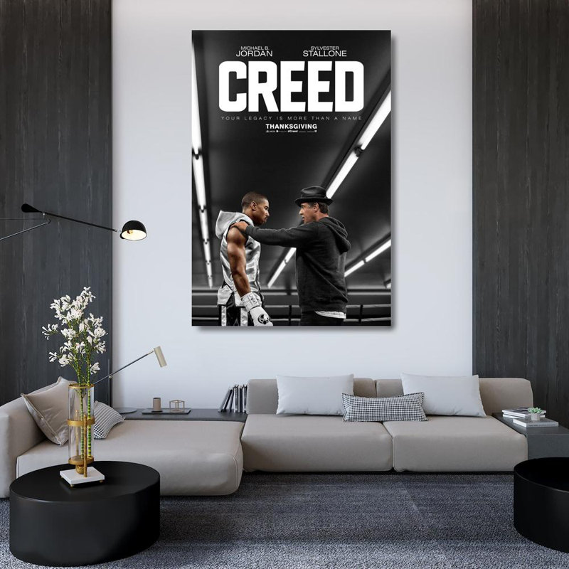 Creed, 24" H x 16" W