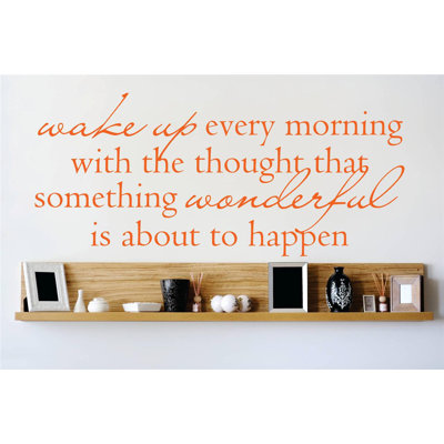Text & Numbers Wall Decal