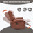Heat Massage Manual Recliner Chair With Rocker And Swivel In Genuine Leather For Living Room-73524262