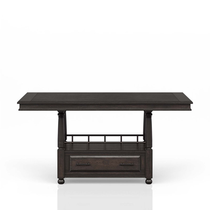 Deep Coffee Counter Height Dining Table(Only Table)