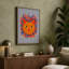 Radiant Cat Boho - Wrapped Canvas-1434478532-1434478534