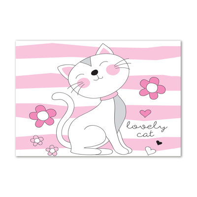 White Cat - Wrapped Canvas Print