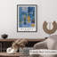 «Architecture and Buildings Henri Matisse The Blue Window Bohemian», reproduction d'art non encadrée-242718660