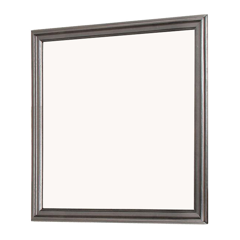 Miroir pour commode, Gris/argent