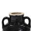 Vase rustique en terre cuite 10 "avec poignées H 10"