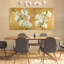 Orchids On A Golden Background by Andrea Antinori - Wrapped Canvas Art Prints-572756500