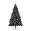 6.89' H Lighted Artificial Christmas Tree-1124907247-1124905403-1124910322