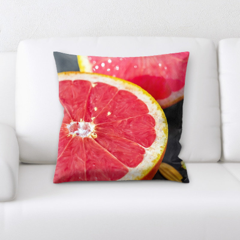 Coussin de pamplemousse