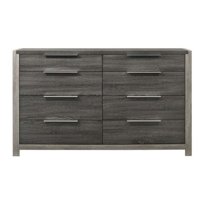 Commode transitionnelle moderne à 8 tiroirs Modern