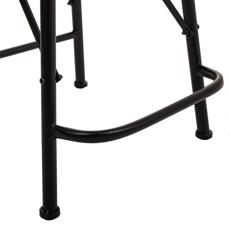 Tatianina Counter Stool with Metal Frame