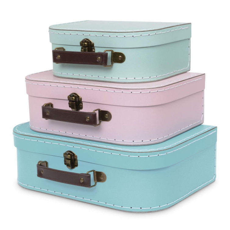 Corrigan Studio® 3 Peice Paperboard Suitcases Box Set & Reviews