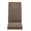 Chaise longue rembourrée incurvée pour le salon