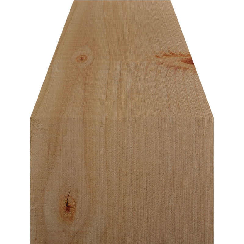 Attelle de genou olympique, Sapin de Douglas, H 10 po x l 5,5 po x P 10 po, Attelle lisse